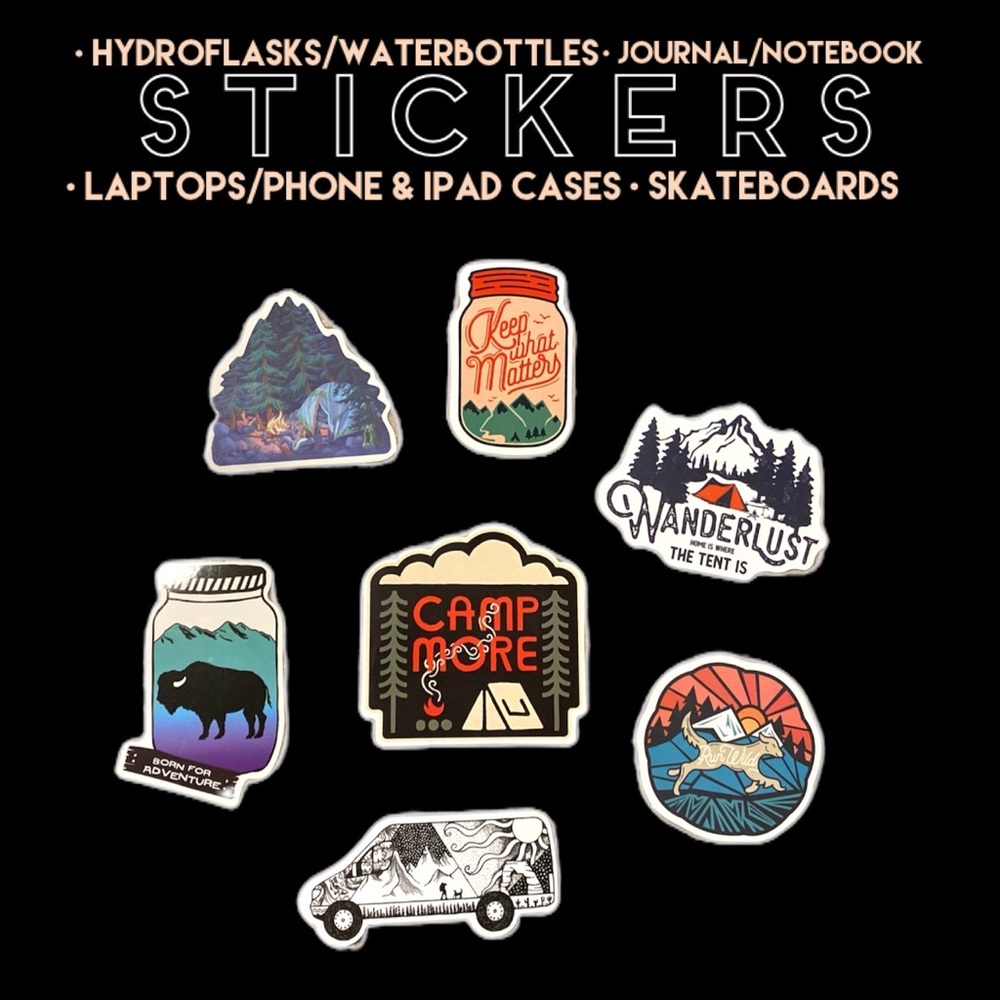 🔴 SALE! 🔴 STICKERS | Wanderlust Bundle